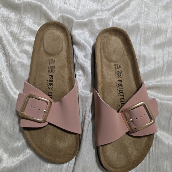 Pink Women's Sandals By Project Cloud Size 8 NWOB - Picture 4 of 4